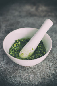 Mortar and pestle